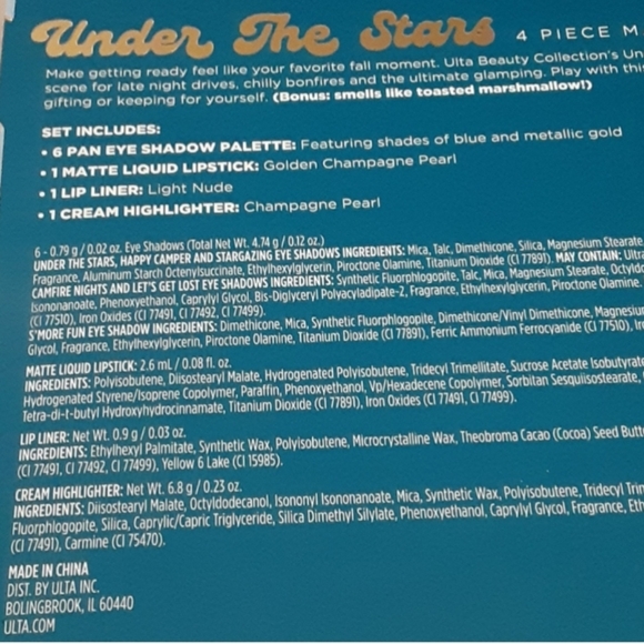 Ulta Beauty Under the Stars 4 Piece Makeup IT Set NEW - Picture 7 of 9